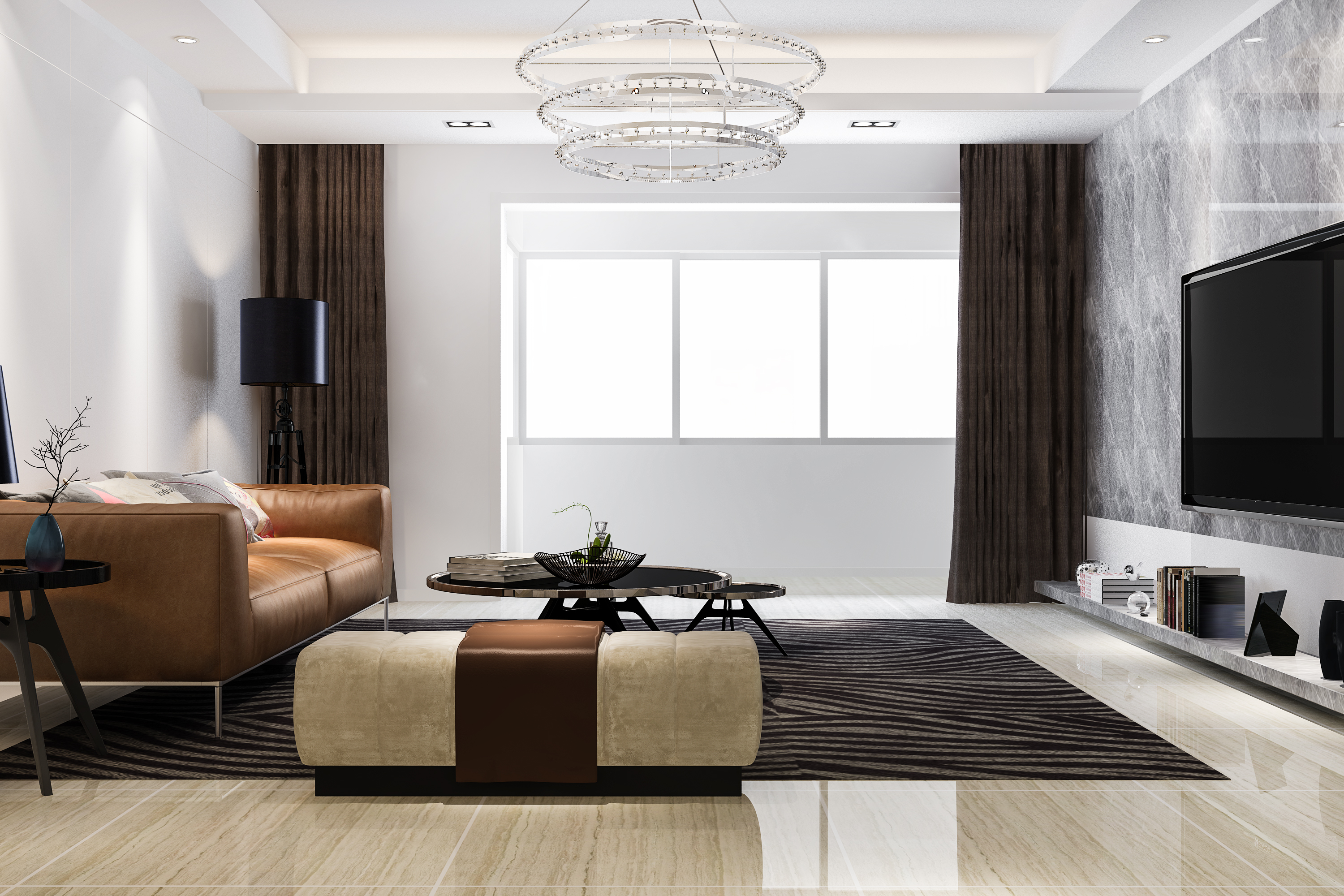 Living room interior design in Chennai