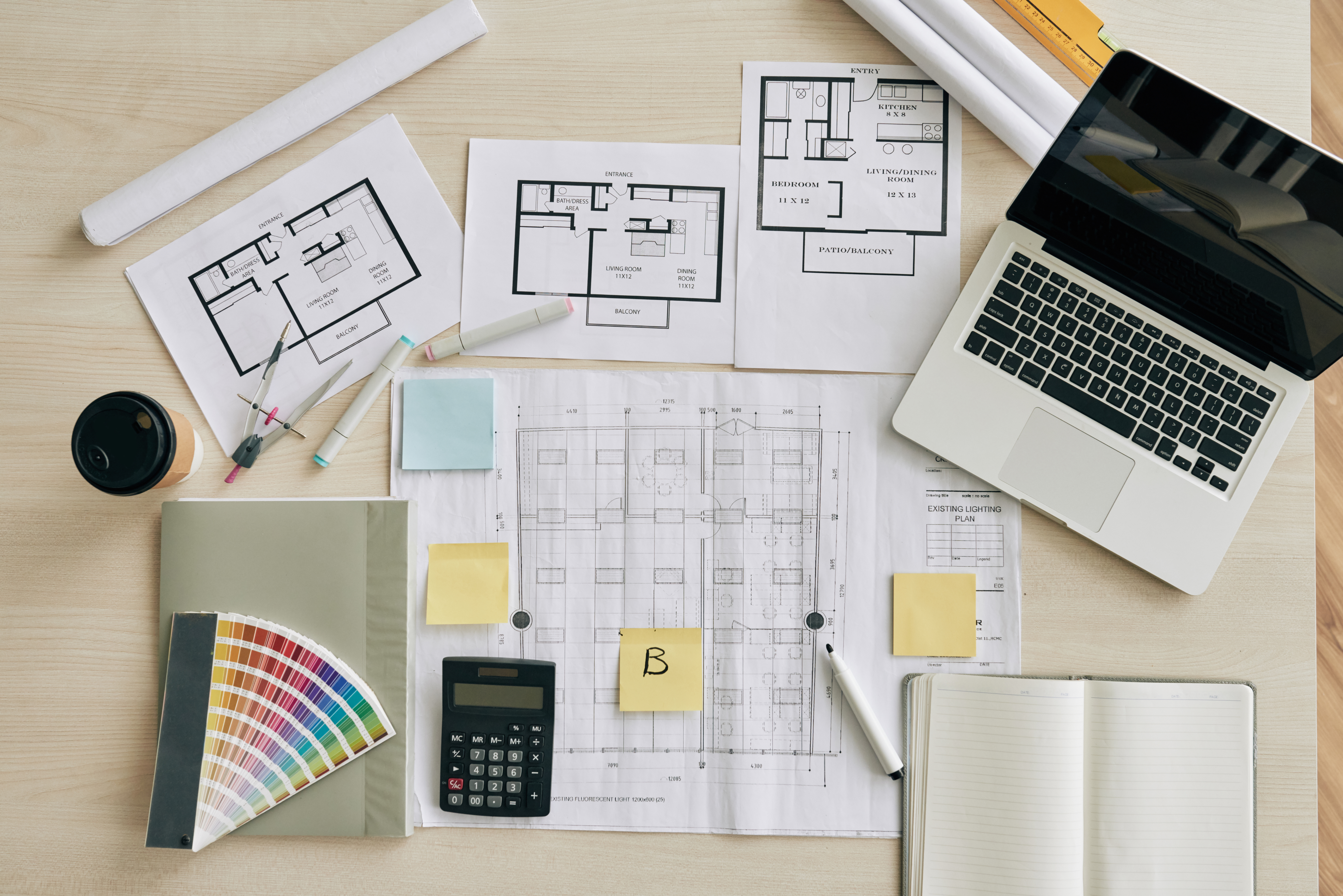 Open office interior planning and movement