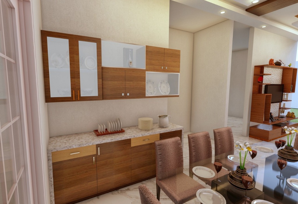 Sofa and decor interior